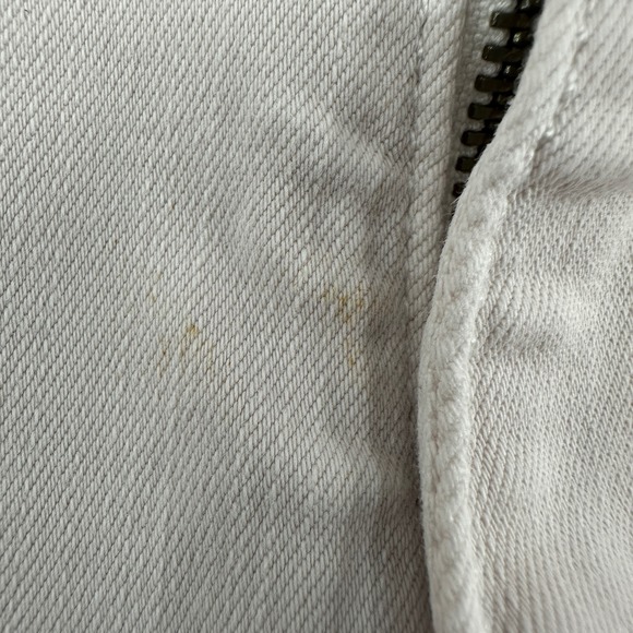 7 For All Mankind High Waist Ankle Skinny Jeans Women's Pink Size 30 - Picture 12 of 16